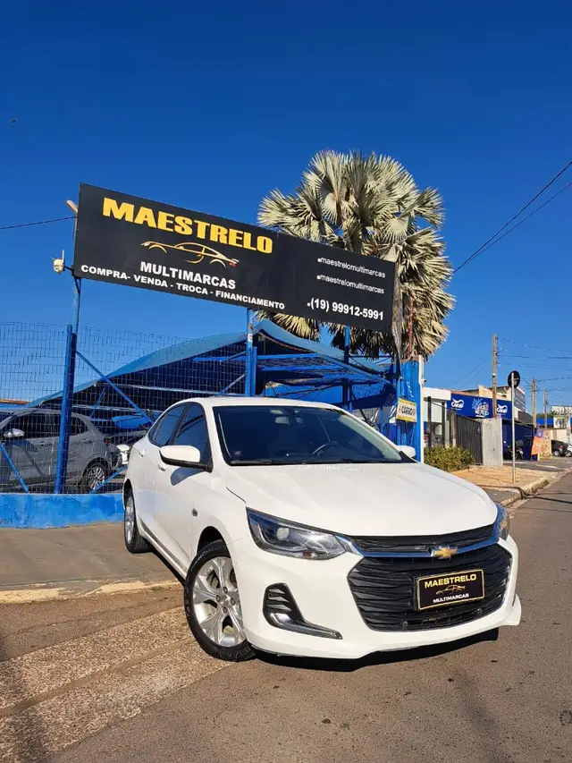Carro Chevrolet Onix Plus 2020 1.0 Premier Turbo Flex (Aut)