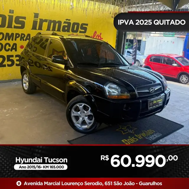 Carro Hyundai Tucson 2016 GLS 2.0L 16v Top (Flex) (Aut)