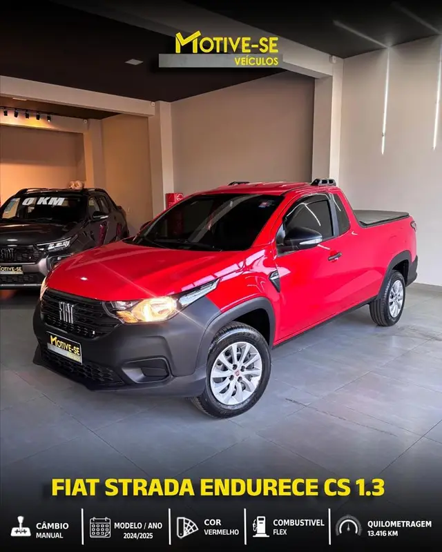 Carro Fiat Strada 2025 Endurance 1.3 Flex 8V CS