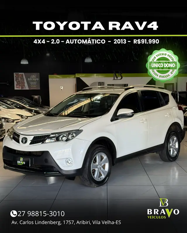 Carro Toyota RAV4 2013 4x4 2.0 16V (aut)