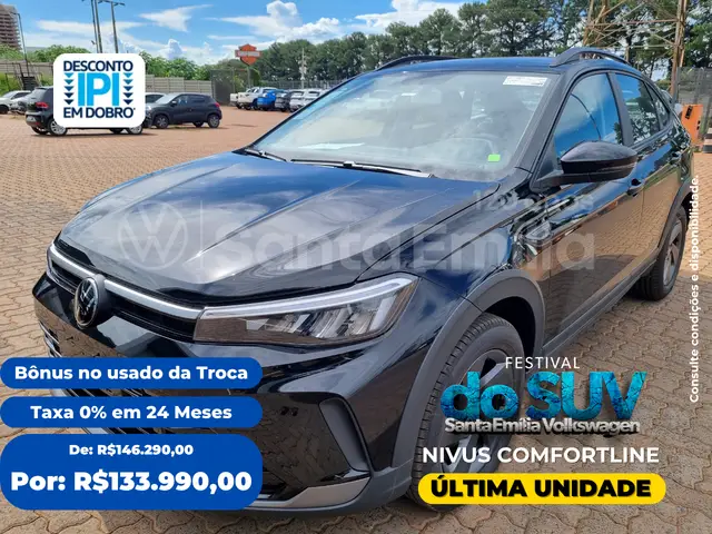 Carro Volkswagen Nivus 2026 Comfortline 200 TSI