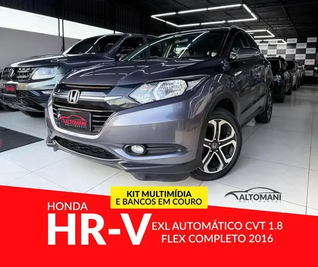 Carro Honda HR-V 2016 EXL CVT 1.8 I-VTEC FlexOne
