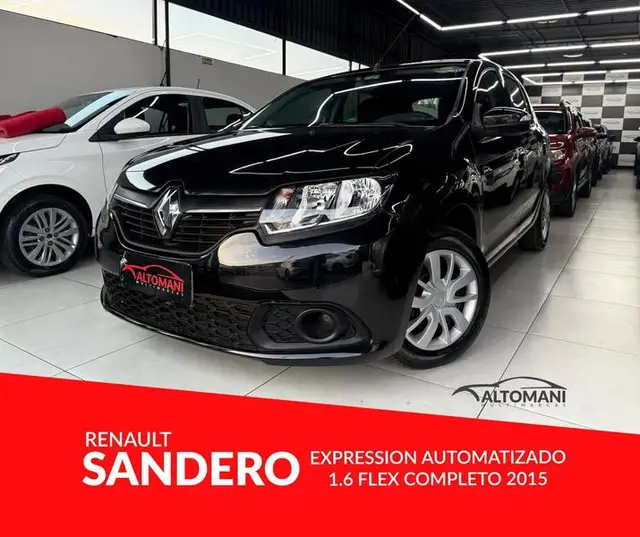 Carro Renault Sandero 2015 Expression Easy-r 1.6 8V (Flex)