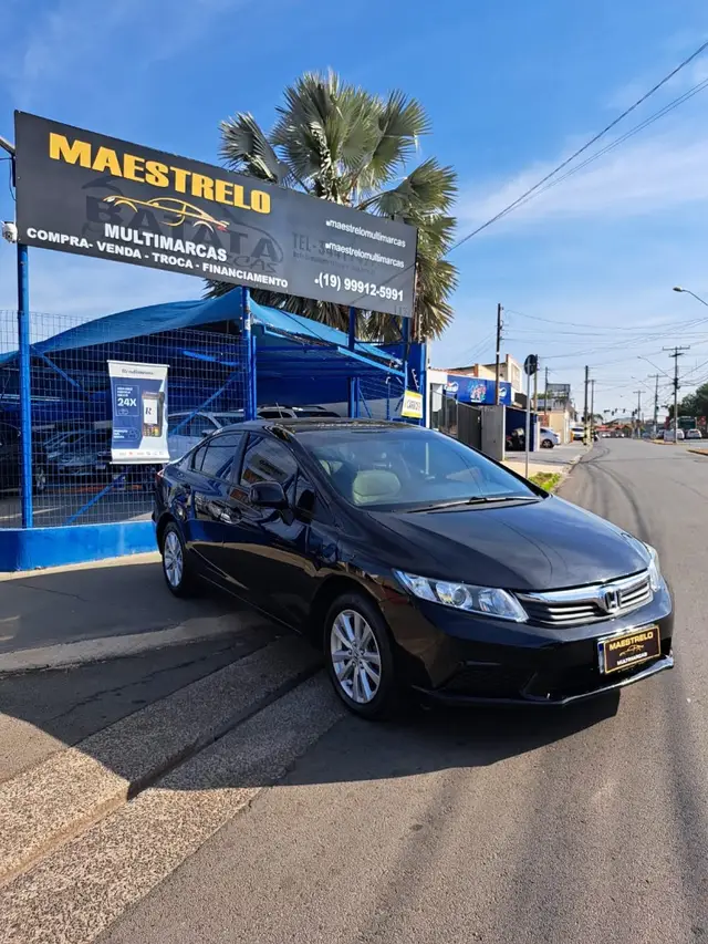 Carro Honda Civic 2013 New  LXS 1.8 16V i-VTEC (Aut) (Flex)