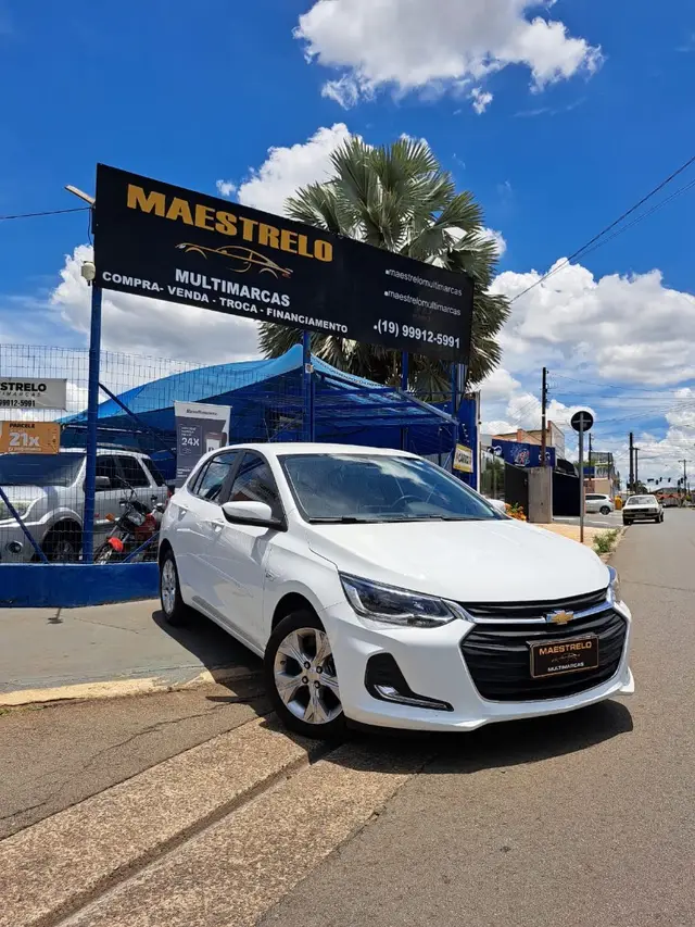 Carro Chevrolet Onix 2021 Premier 1.0 Turbo (Flex) (Aut)