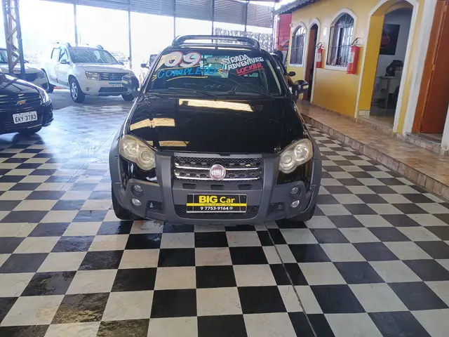 Carro Fiat Strada 2009 Adventure 1.8 8V (Flex) (Cabine Dupla)