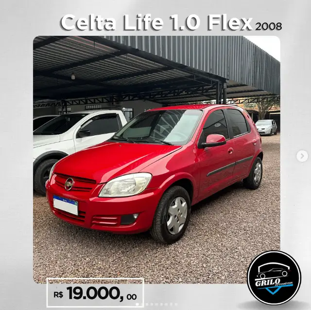 Carro Chevrolet Celta 2009 LS 1.0 (Flex) 4p