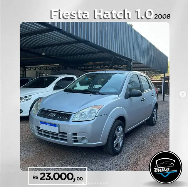 Carro Ford Fiesta Hatch 2008 First 1.6 (Flex)