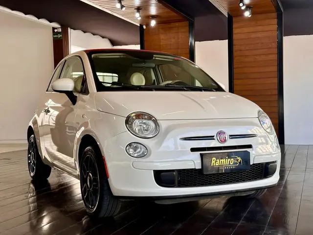 Carro Fiat 500 2014 Cabrio Dualogic 1.4 Evo (Flex)