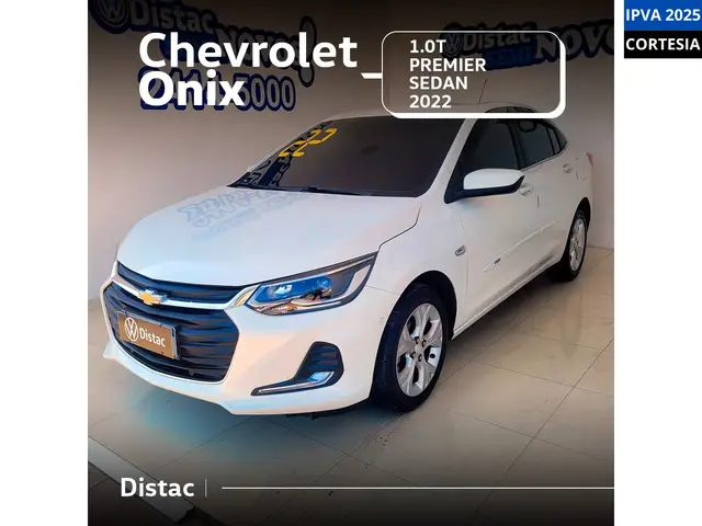 Carro Chevrolet Onix Plus 2022 1.0 Premier Turbo Flex (Aut)