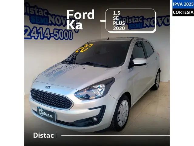 Carro Ford Ka 2020 1.5 SE (Flex)