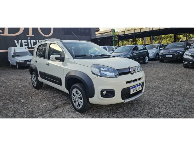 Carro Fiat Uno 2015 Way 1.0 8V (Flex) 4p
