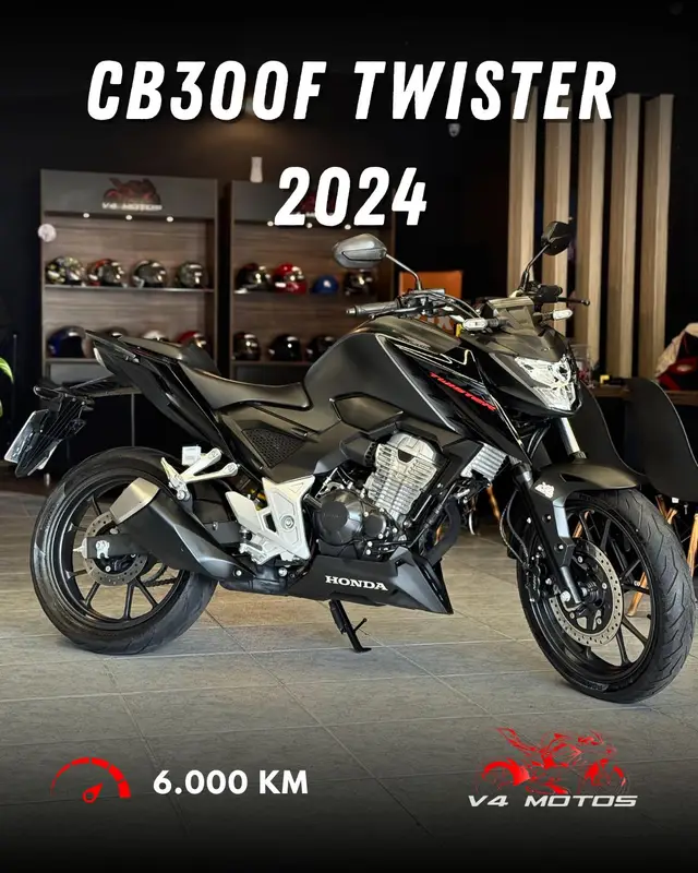 Moto Honda CB 300F Twister 2024 (CBS)