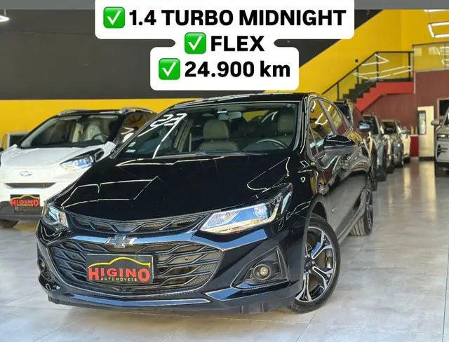 Carro Chevrolet Cruze 2023 Midnight 1.4 Turbo (Aut.)