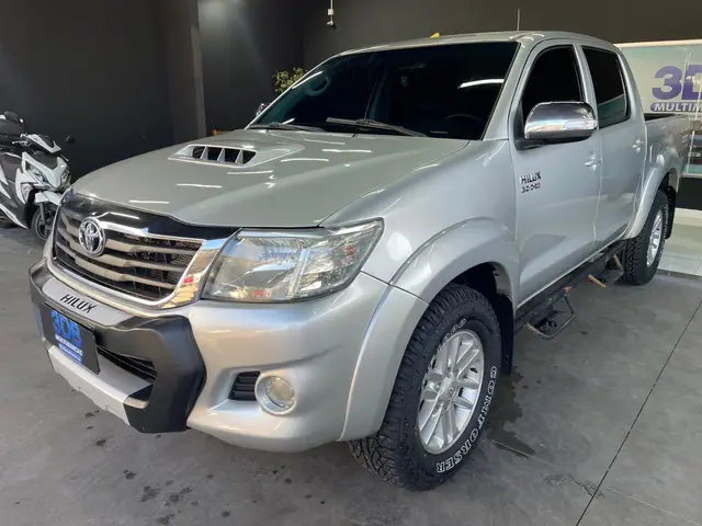 Carro Toyota Hilux Cabine Dupla 2012 Hilux 3.0 TDI 4x4 CD SRV (Aut)