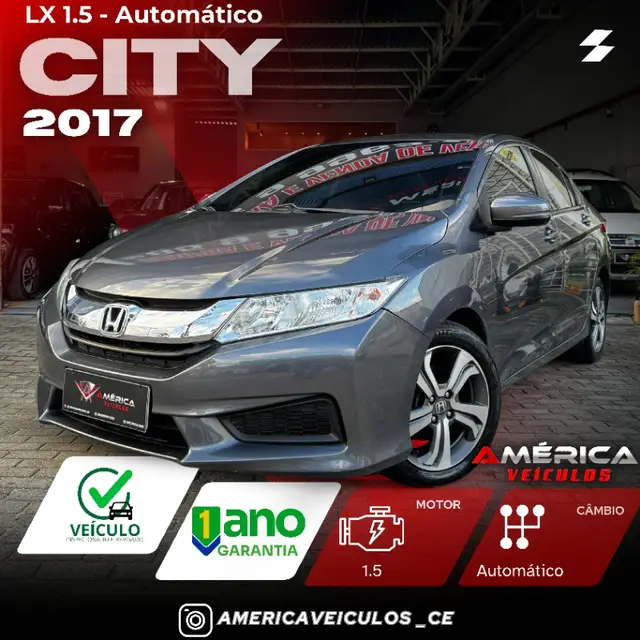 Carro Honda City 2017 LX 1.5 CVT (Flex)