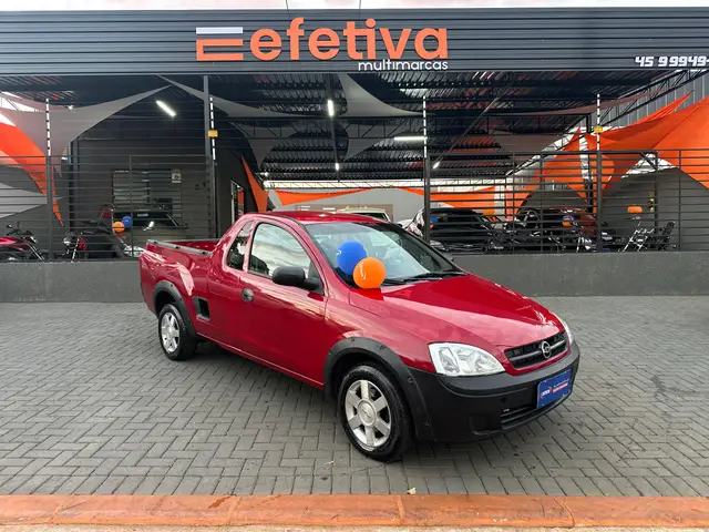 Carro Chevrolet Montana 2008 Conquest 1.4 (Flex)