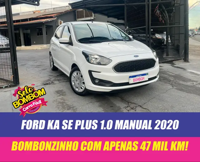 Carro Ford Ka 2020 1.0 SE Plus (Flex)