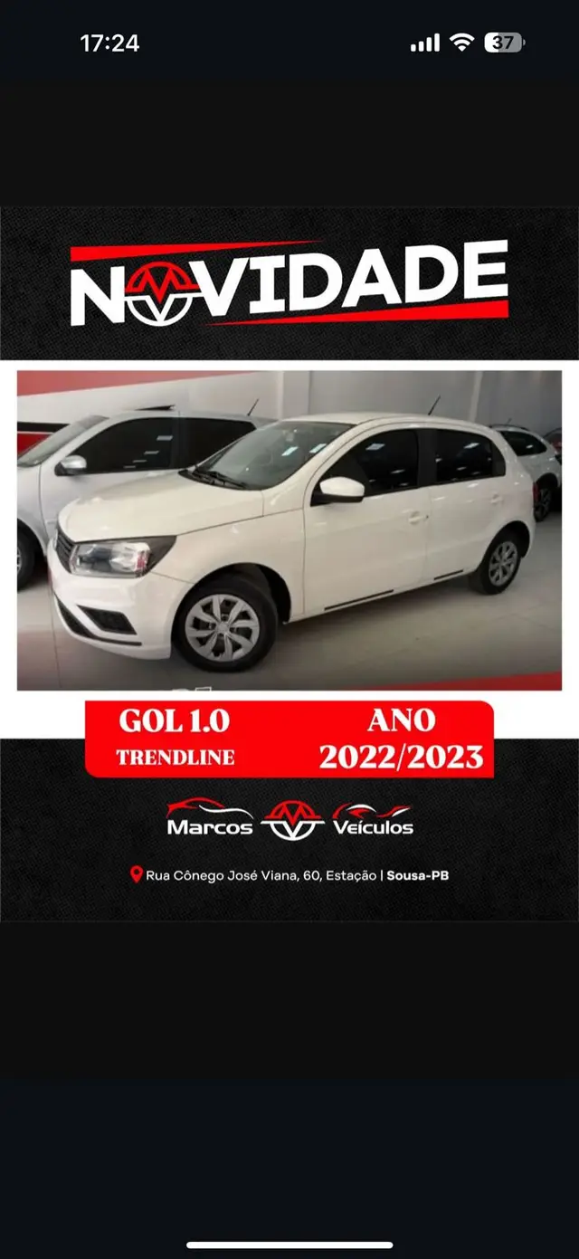 Carro Volkswagen Gol 2023 1.0 12v (Flex)