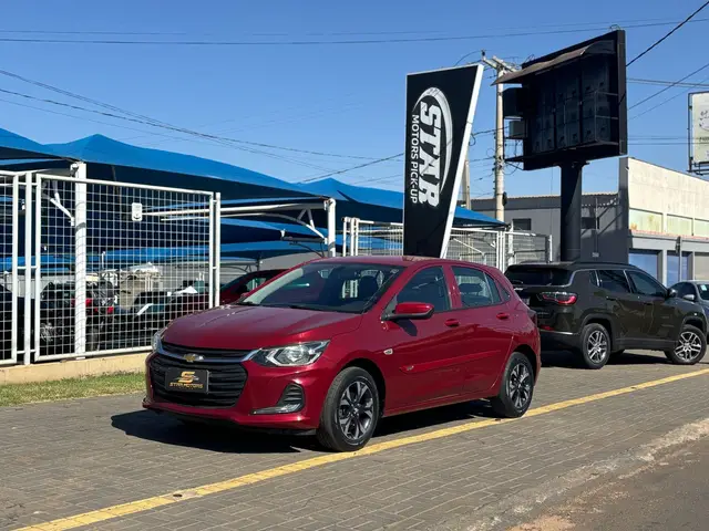 Carro Chevrolet Onix 2021 LT 1.0 Turbo (Flex) (Aut)