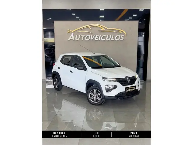 Carro Renault Kwid 2024 Zen 1.0 12v SCe (Flex)