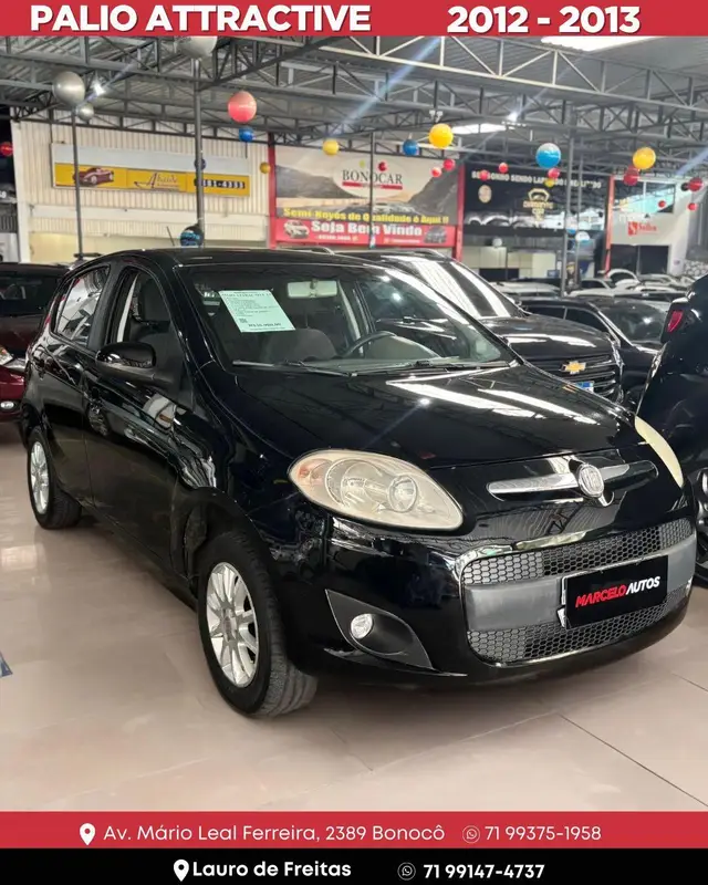 Carro Fiat Palio 2013 Attractive 1.0 8V (Flex)