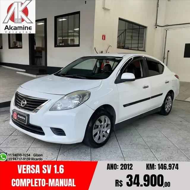 Carro Nissan Versa 2012 1.6 16V SV (Flex)
