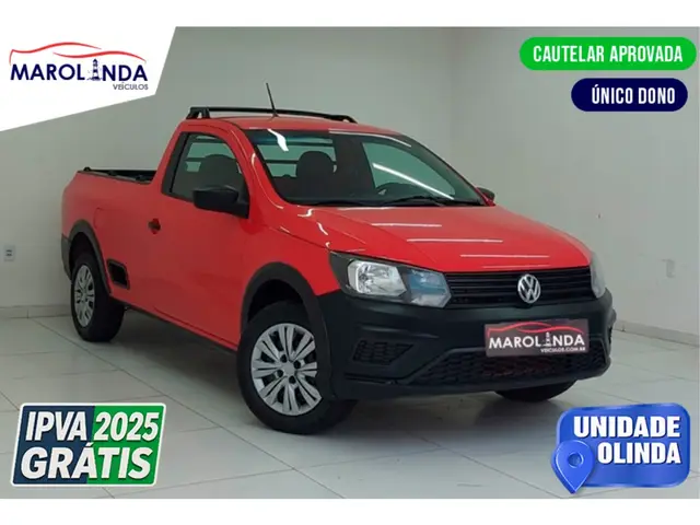 Carro Volkswagen Saveiro 2022 Robust 1.6 MSI CS (Flex)