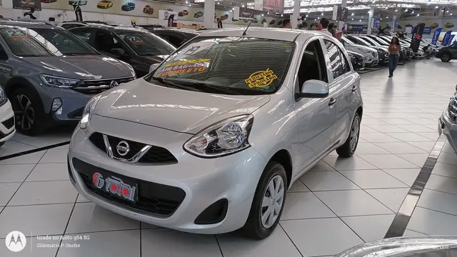 Carro Nissan March 2019 1.0 12V S (Flex)