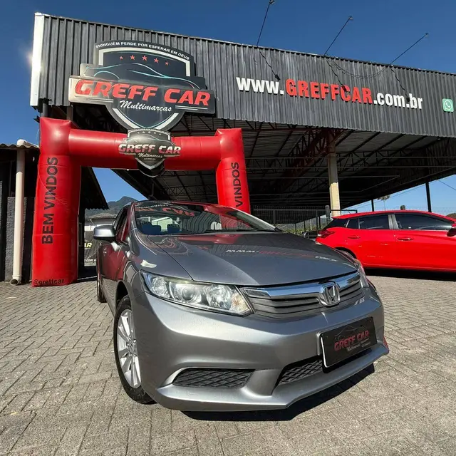 Carro Honda Civic 2013 New  LXS 1.8 16V i-VTEC (Aut) (Flex)