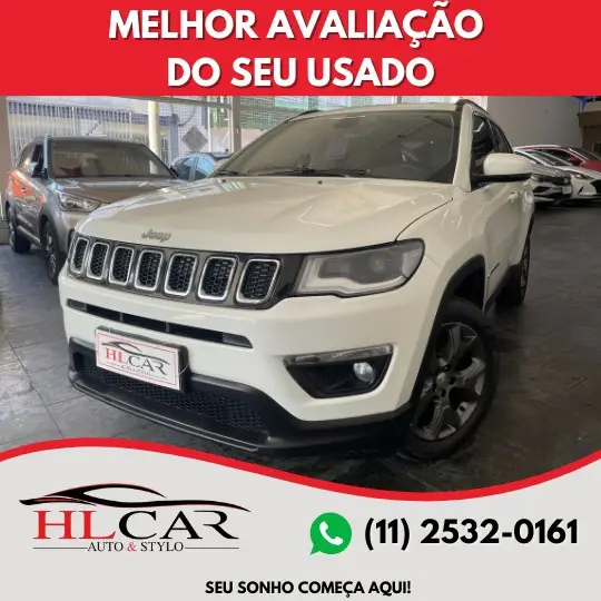 Carro Jeep Compass 2019 2.0 Longitude 4x2 (Aut) (Flex)