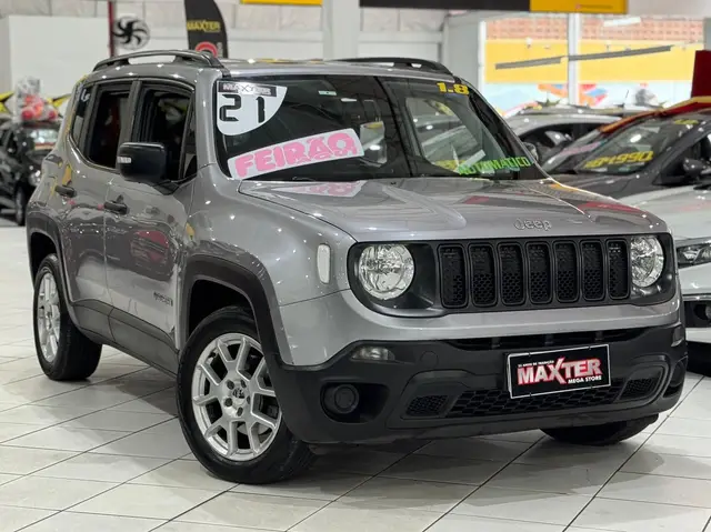 Carro Jeep Renegade 2021 Sport 1.8 4x2 (Aut) (Flex)