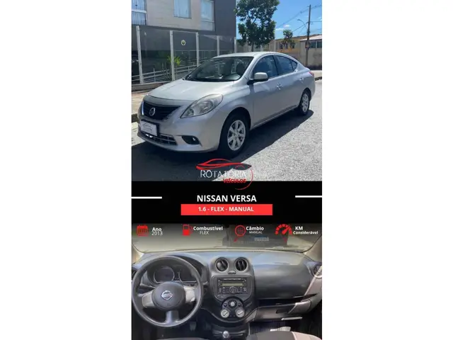 Carro Nissan Versa 2013 1.6 16V SL (Flex)