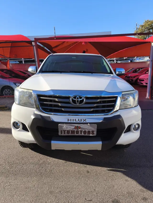 Carro Toyota Hilux Cabine Dupla 2015 Hilux 2.7 SR CD 4x2 (Flex) (Aut)