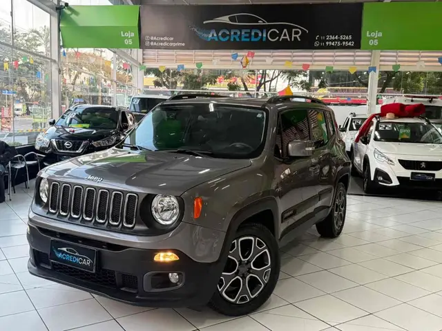 Carro Jeep Renegade 2018 Longitude 1.8 4x2 (Aut) (Flex)