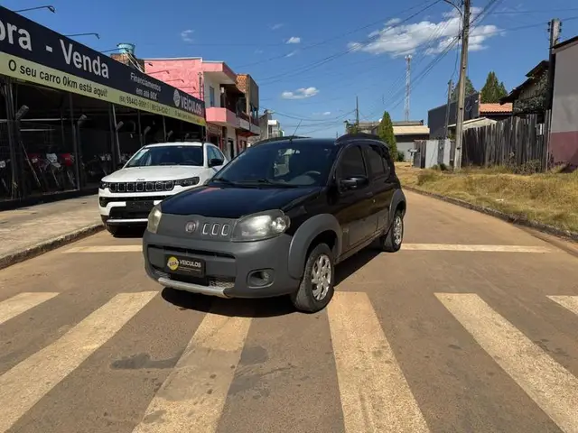 Carro Fiat Uno Mille 2011 Uno Mille Celeb. WAY ECON. 1.0 F.Flex 2p