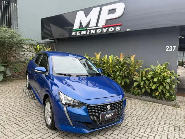 Carro Peugeot 208 2022 Active 1.6 Flex 16V 5p Aut.