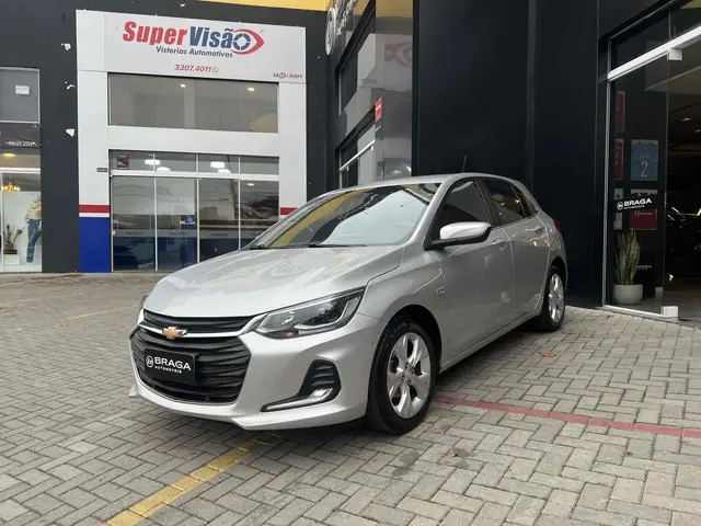 Carro Chevrolet Onix 2021 Premier 1.0 Turbo (Flex) (Aut)
