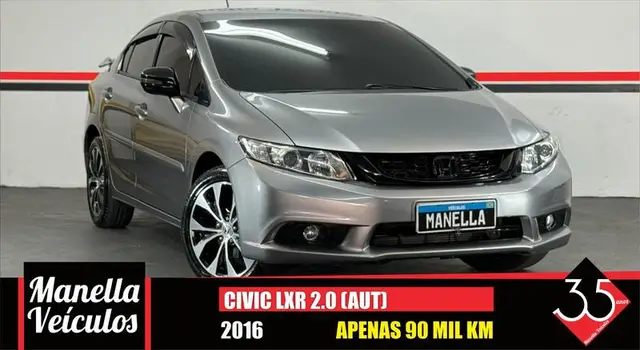 Carro Honda Civic 2016 LXR 2.0 i-VTEC (Aut) (Flex)