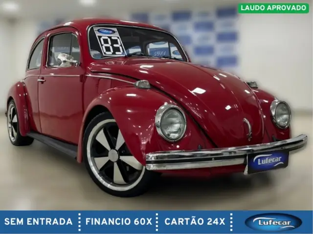 Carro Volkswagen Fusca 1983 1300
