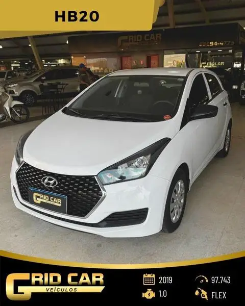 Carro Hyundai HB20 2019 1.0 Unique (Flex)