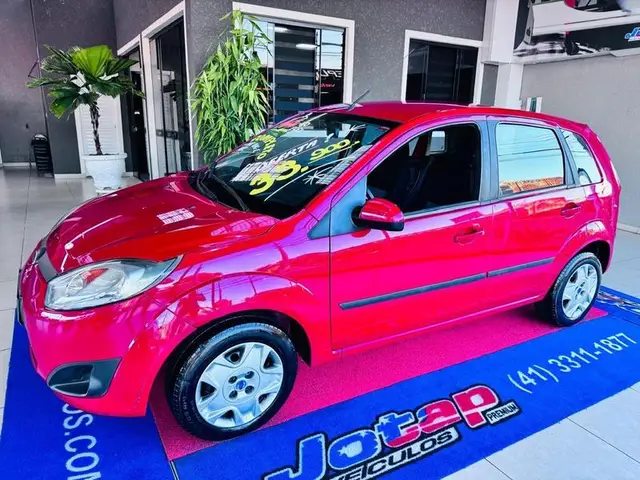 Carro Ford Fiesta Hatch 2014 S Plus 1.0 RoCam (Flex)