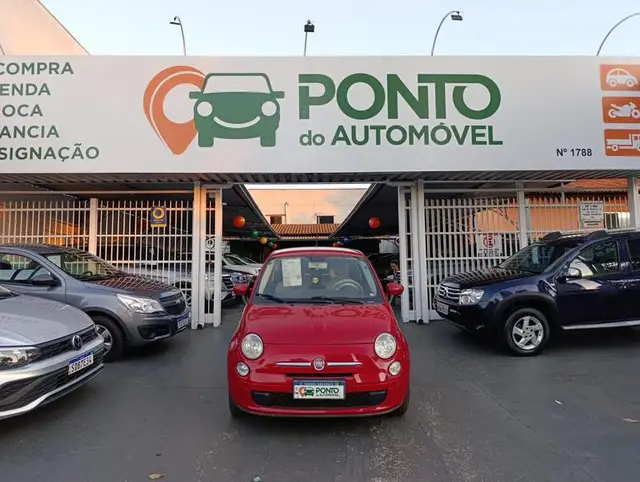 Carro Fiat 500 2013 Cabrio 1.4 16V