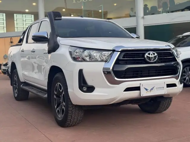 Carro Toyota Hilux Cabine Dupla 2021 SRV 2.8 TDI CD 4x4 (Aut)