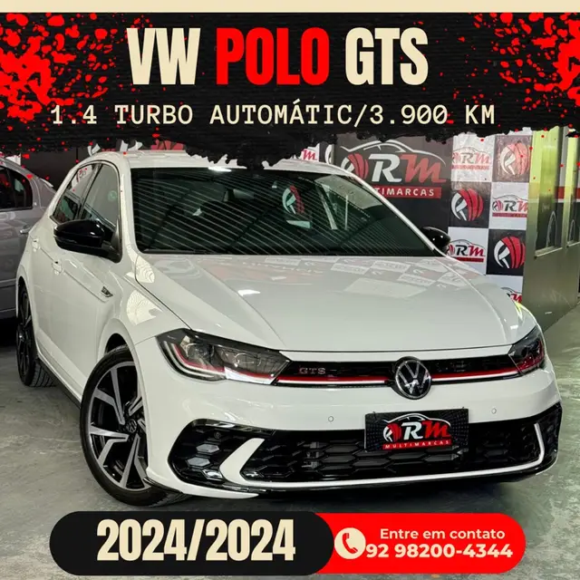 Carro Volkswagen Polo 2024 GTS (Aut) (Flex)