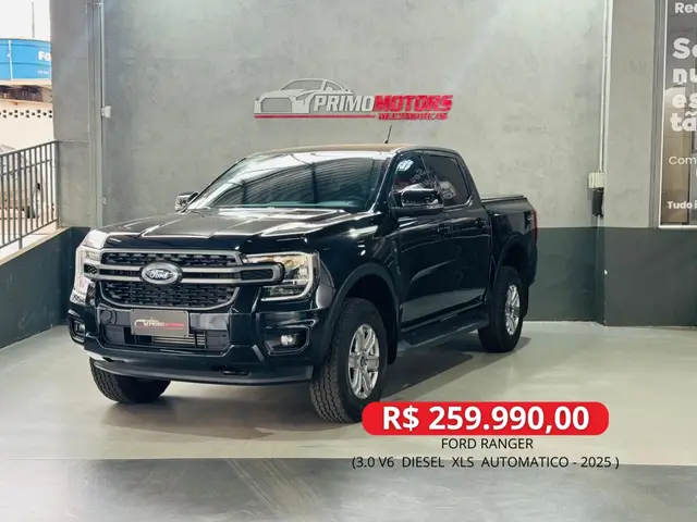 Carro Ford Ranger Cabine Dupla 2025 Ranger XLS  4x4 3. Diesel Aut. (Cabine Dupla)