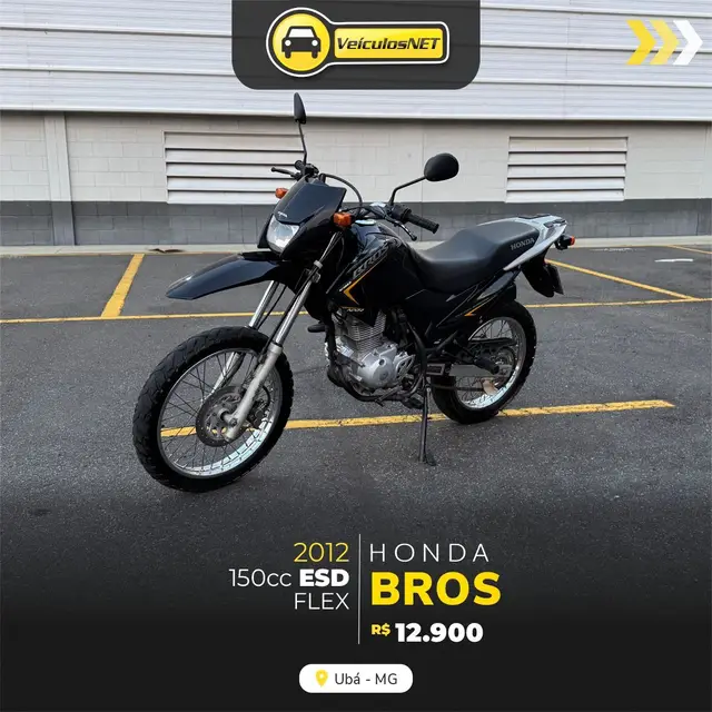 Moto Honda NXR 150 2012 Bros ESD