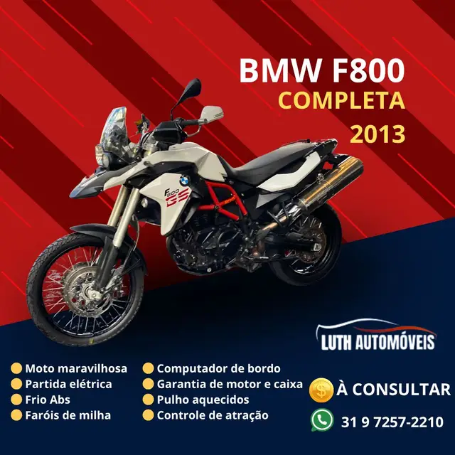 Moto BMW F 800 2013 GS