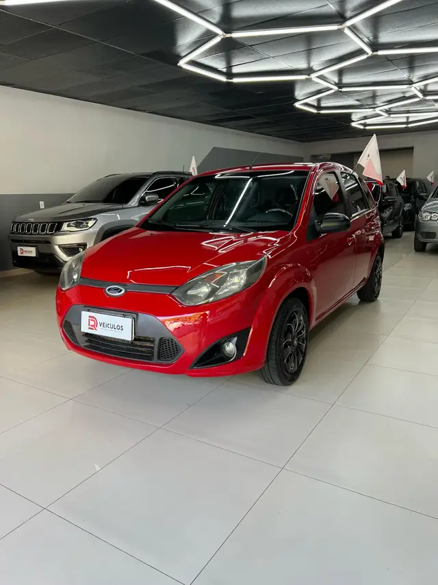 Carro Ford Fiesta Hatch 2014 SE 1.0 RoCam (Flex)