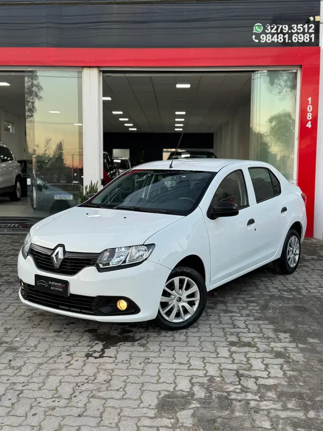 Carro Renault Logan 2017 Authentique 1.0 16V (flex)